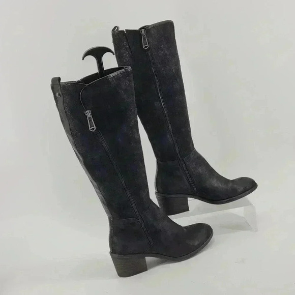 DONALD PLINER LEATHER BOOTS - Picture 8 of 8
